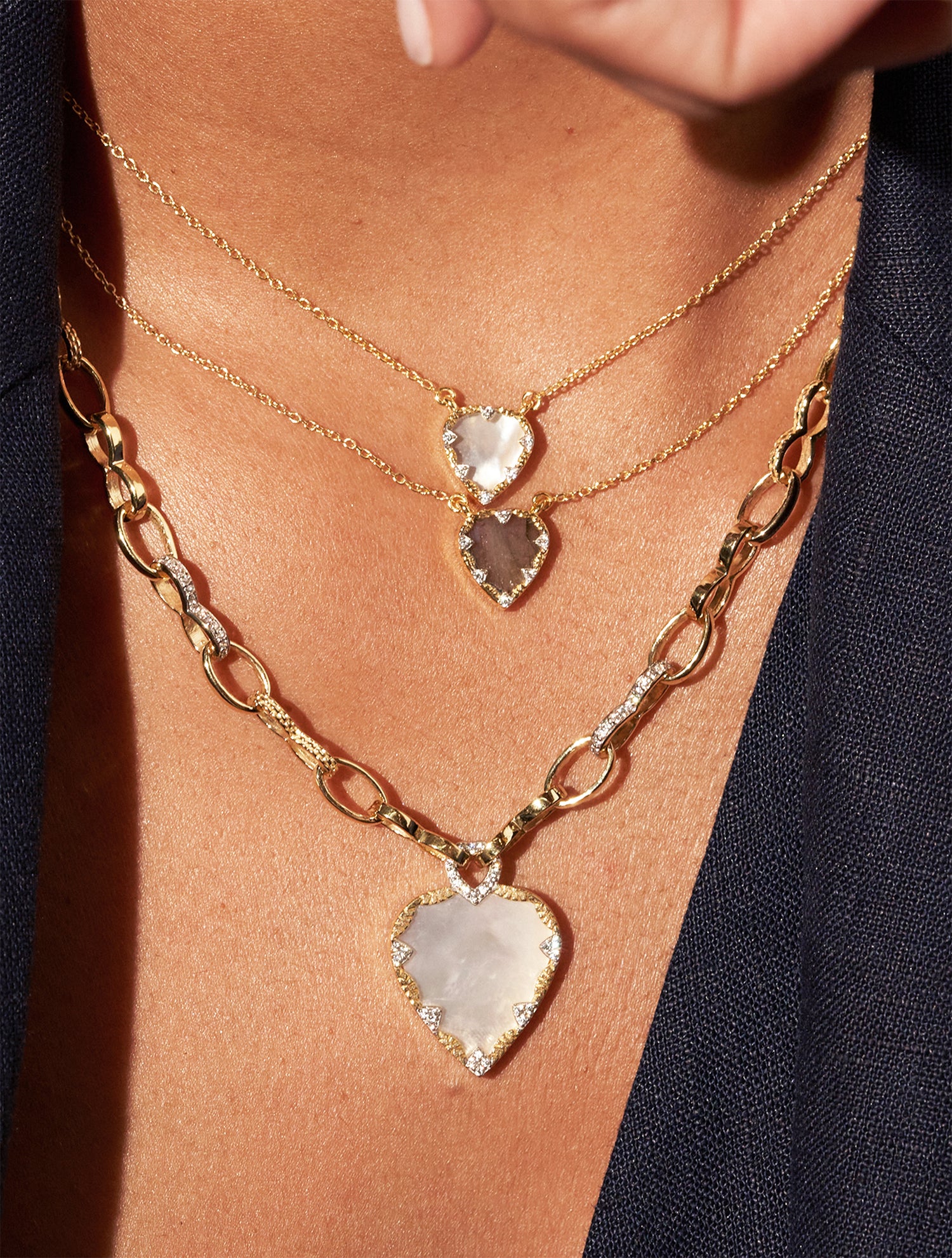 Lima Necklace - Labradorite