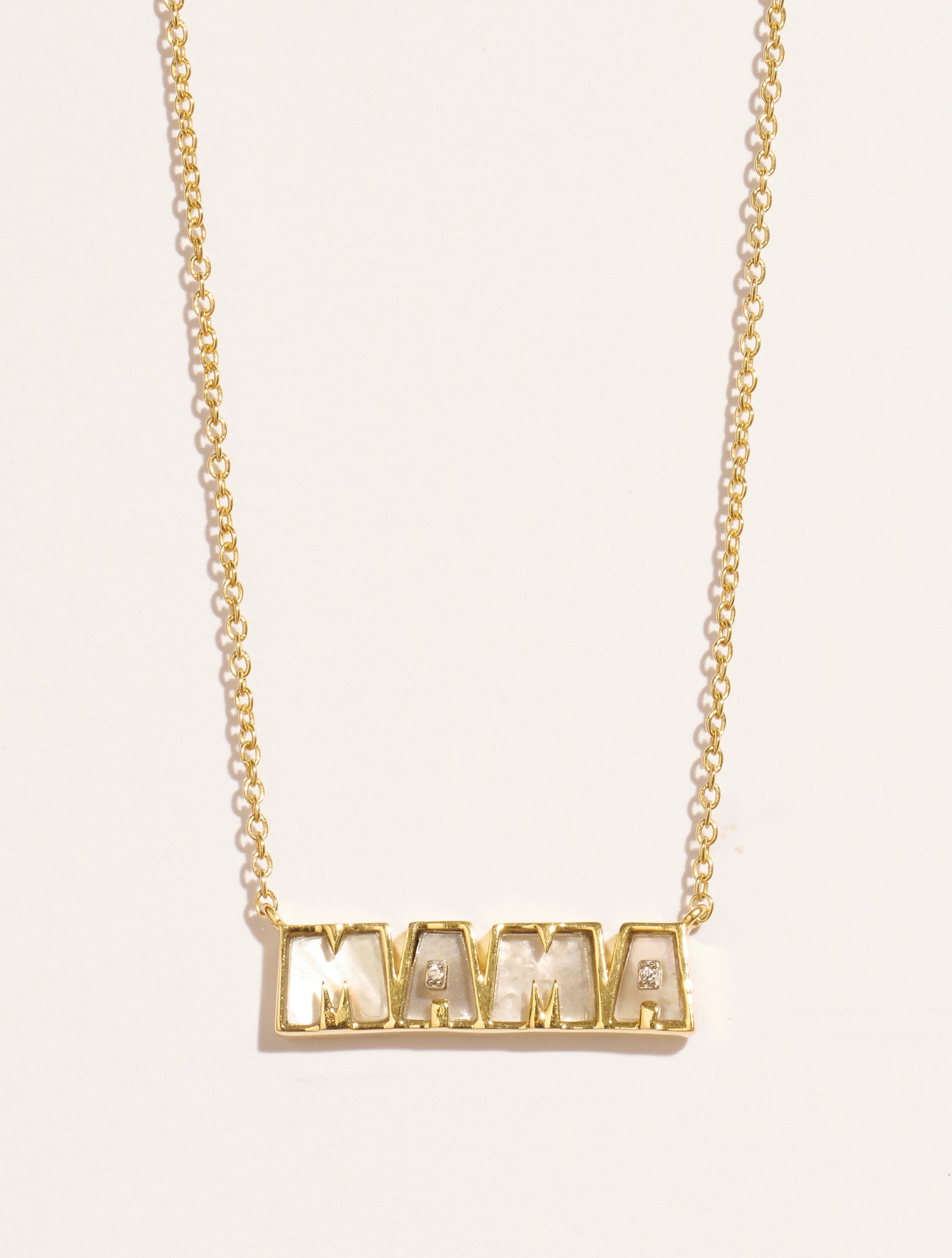 Collier Mama - Nacre