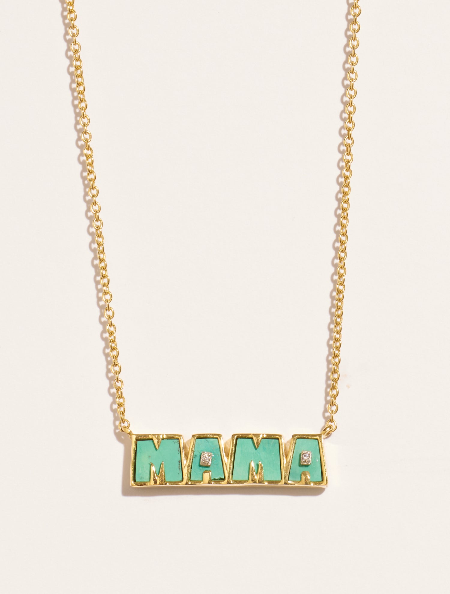 Collier Mama - Turquoise