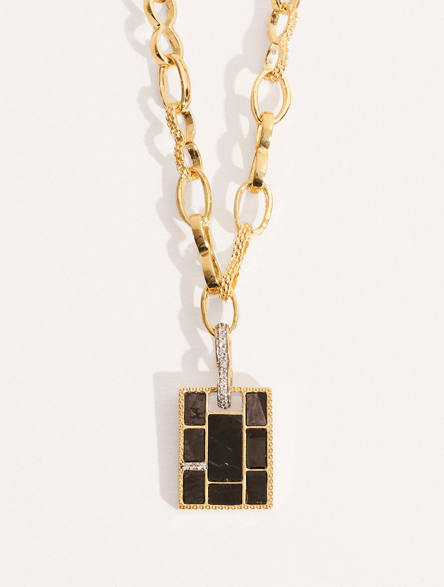 Collier Mara - Onyx Texturé