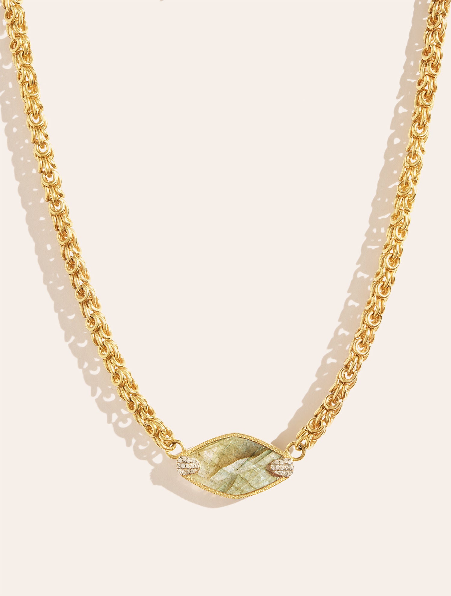 Mayan Necklace - Labradorite