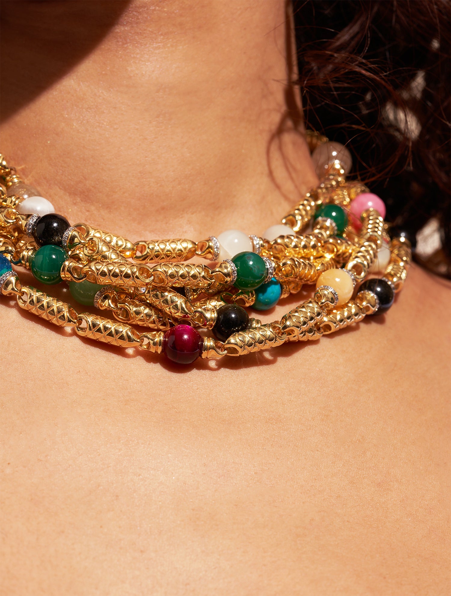 Collier Oro - Multicolor