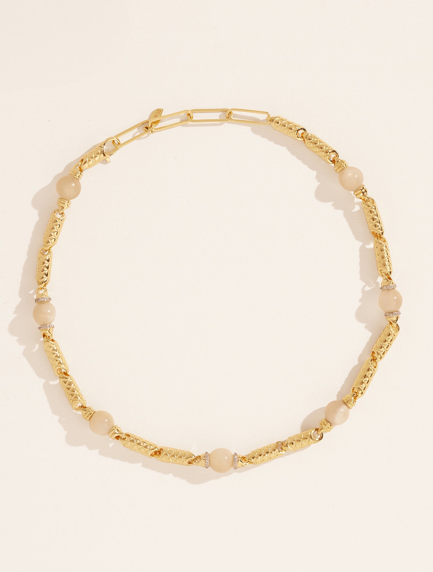 Collier Oro - Pierre de Lune