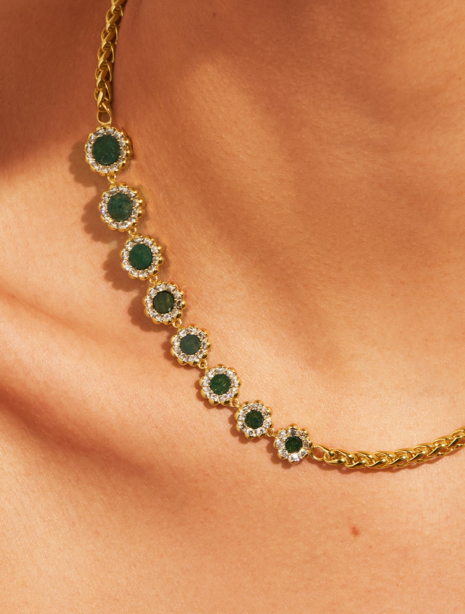 Collier Rive D'or - Aventurine