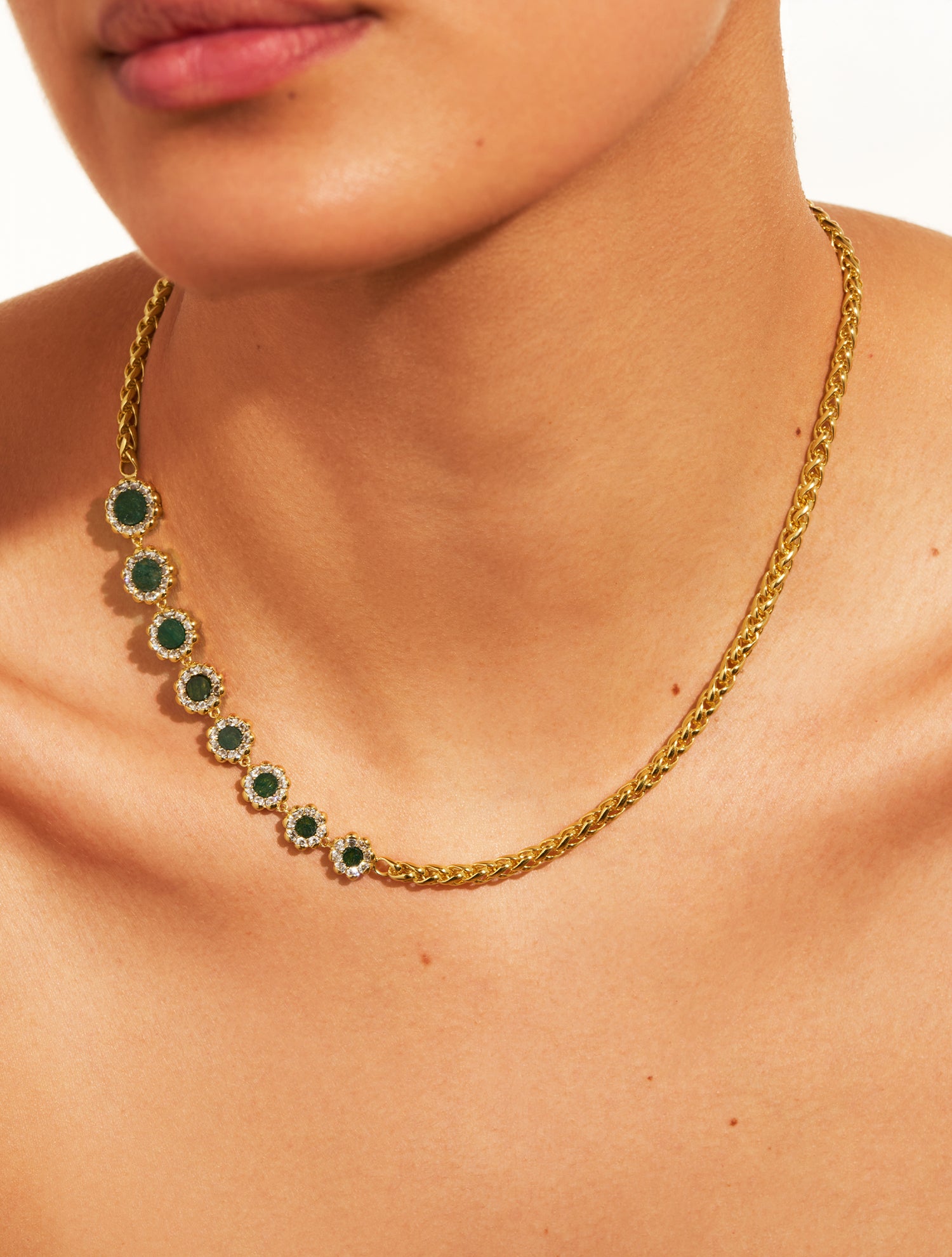 Collier Rive D'or - Aventurine