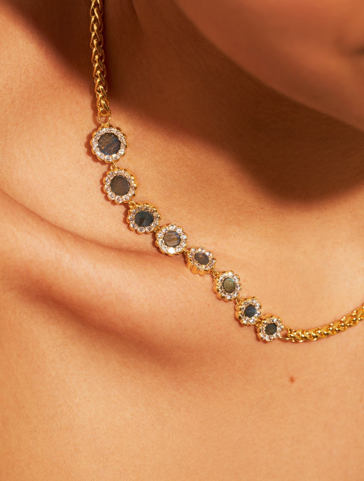 Rive D'Or Necklace - Labradorite