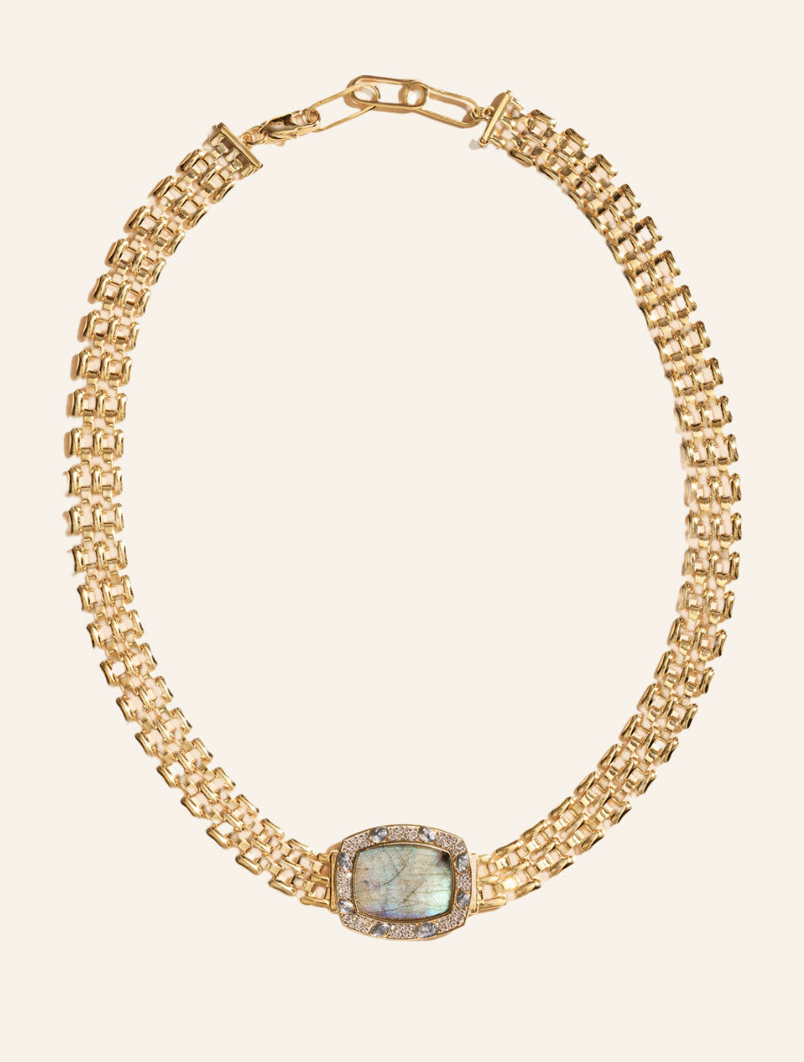 Collier Ranee - Labradorite