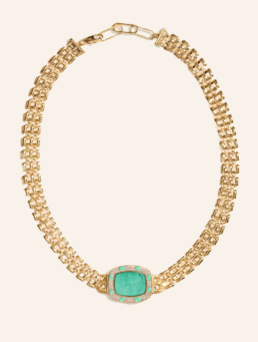 Ranee Necklace - Turquoise