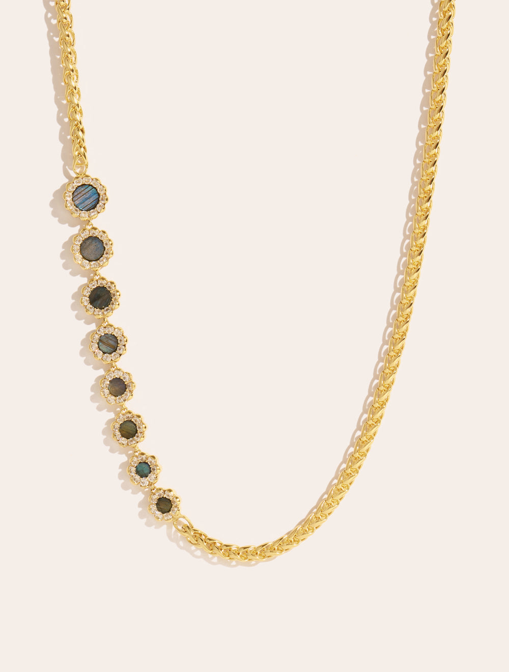 Collier Rive D'or - Labradorite