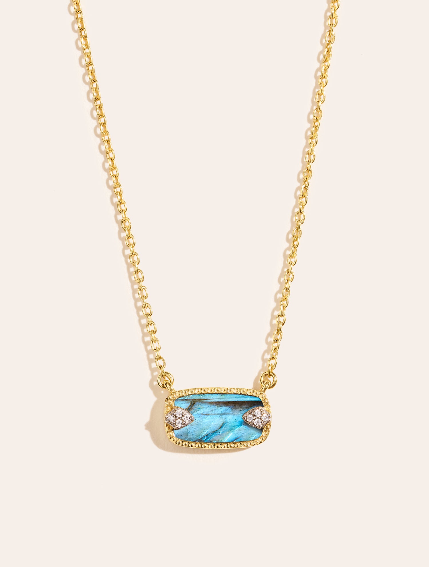 Sangha Necklace - Labradorite