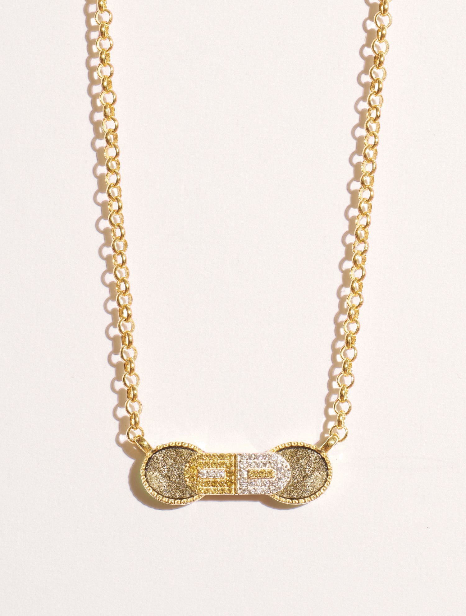 Collier Sinae - Obsidienne dorée