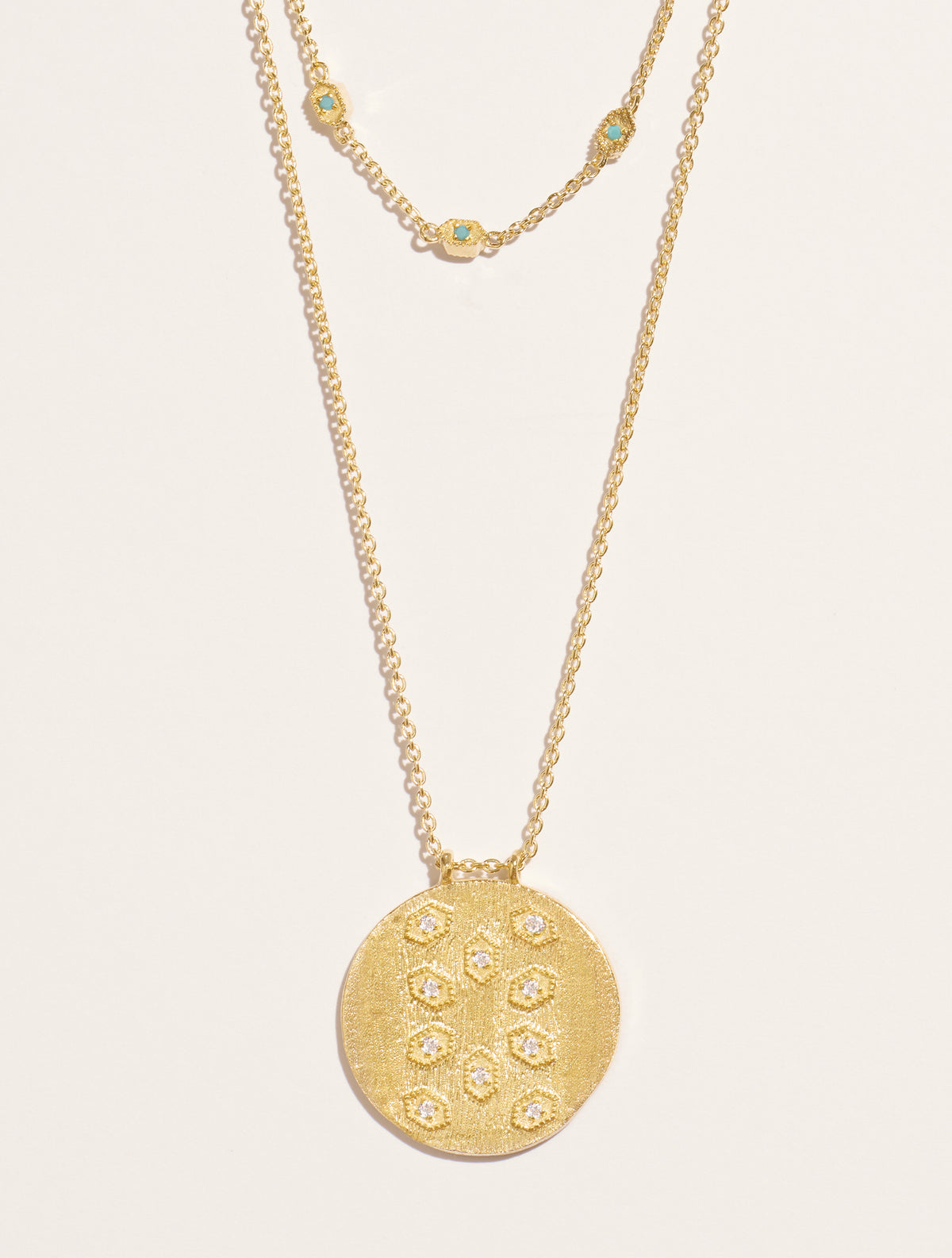 Collier Tara - Zircons Blancs