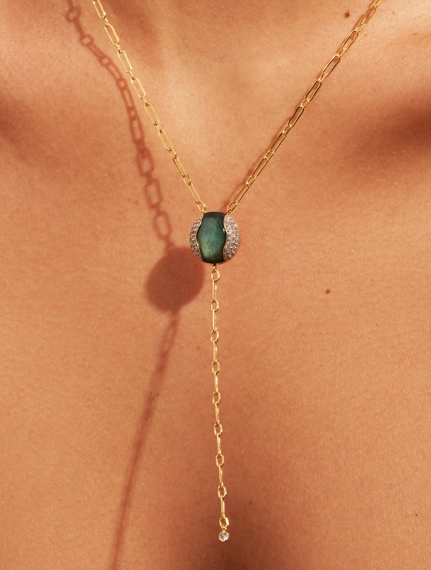 Vertige Necklace - Labradorite