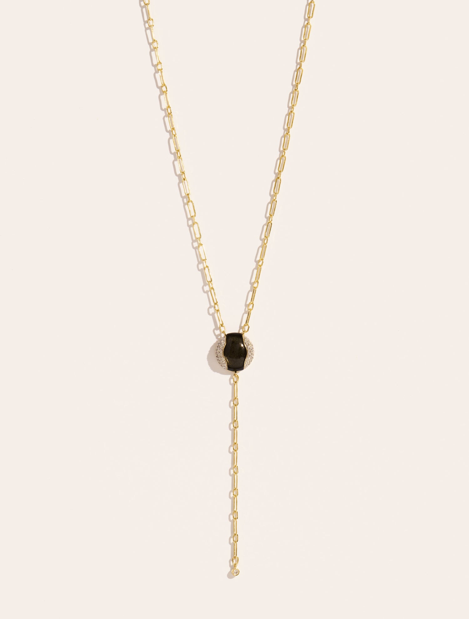 Vertige Necklace - Golden Obsidian