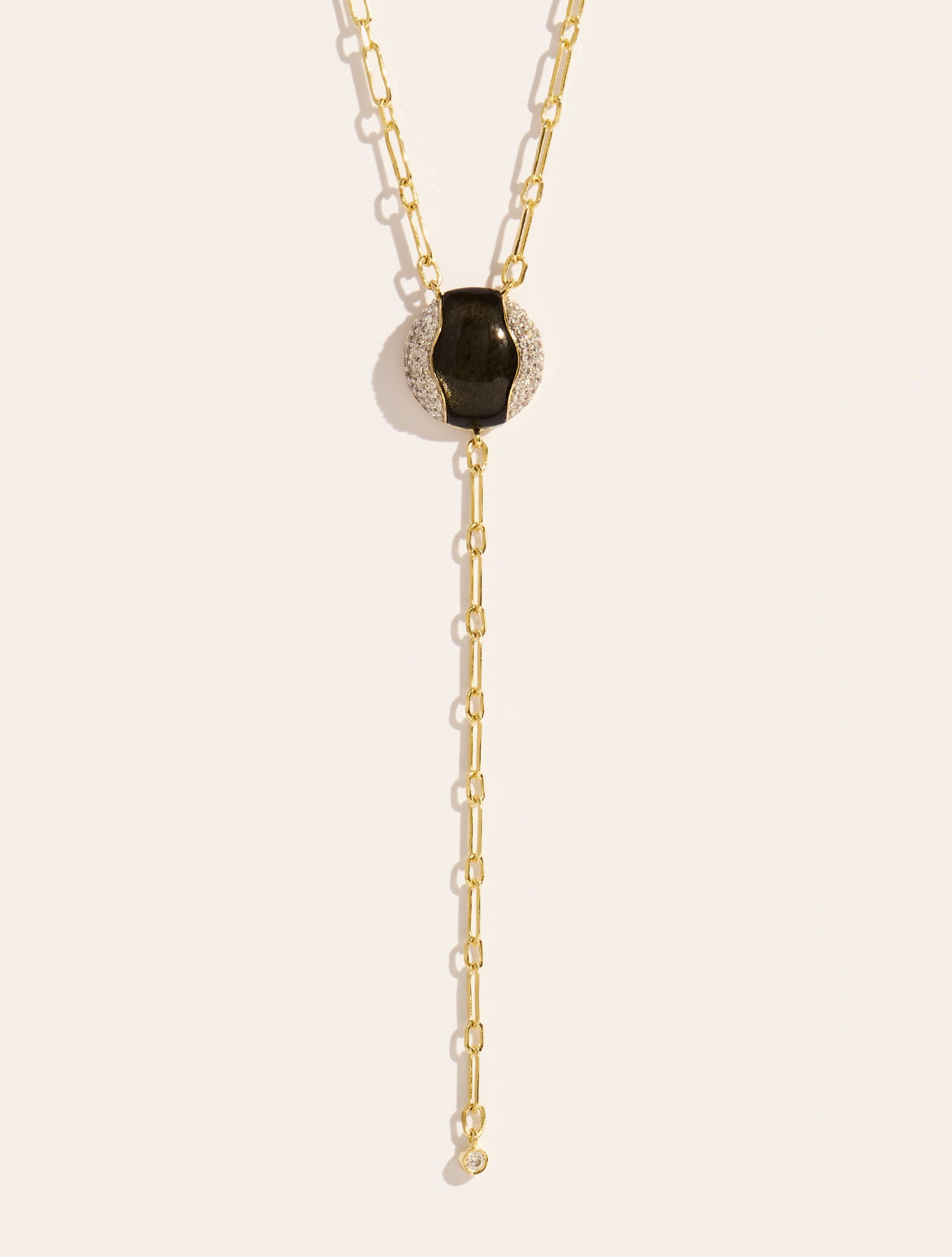 Vertige Necklace - Golden Obsidian