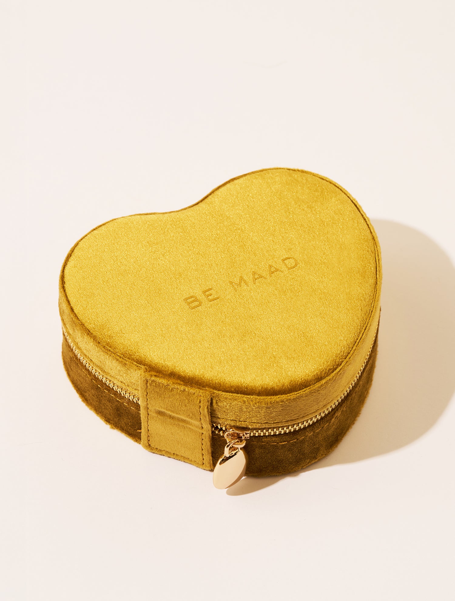 Écrin coeur - Jaune