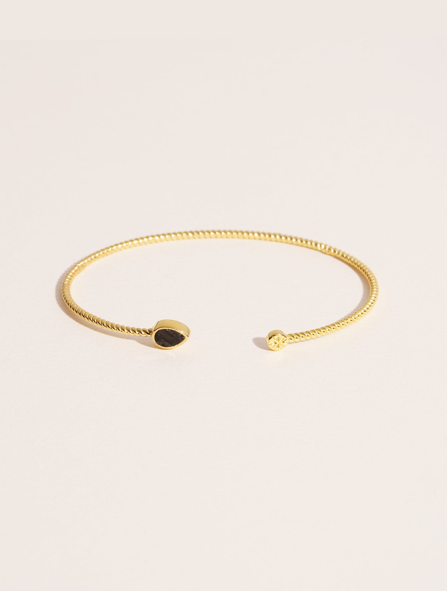 Bali Bangle - Textured Onyx