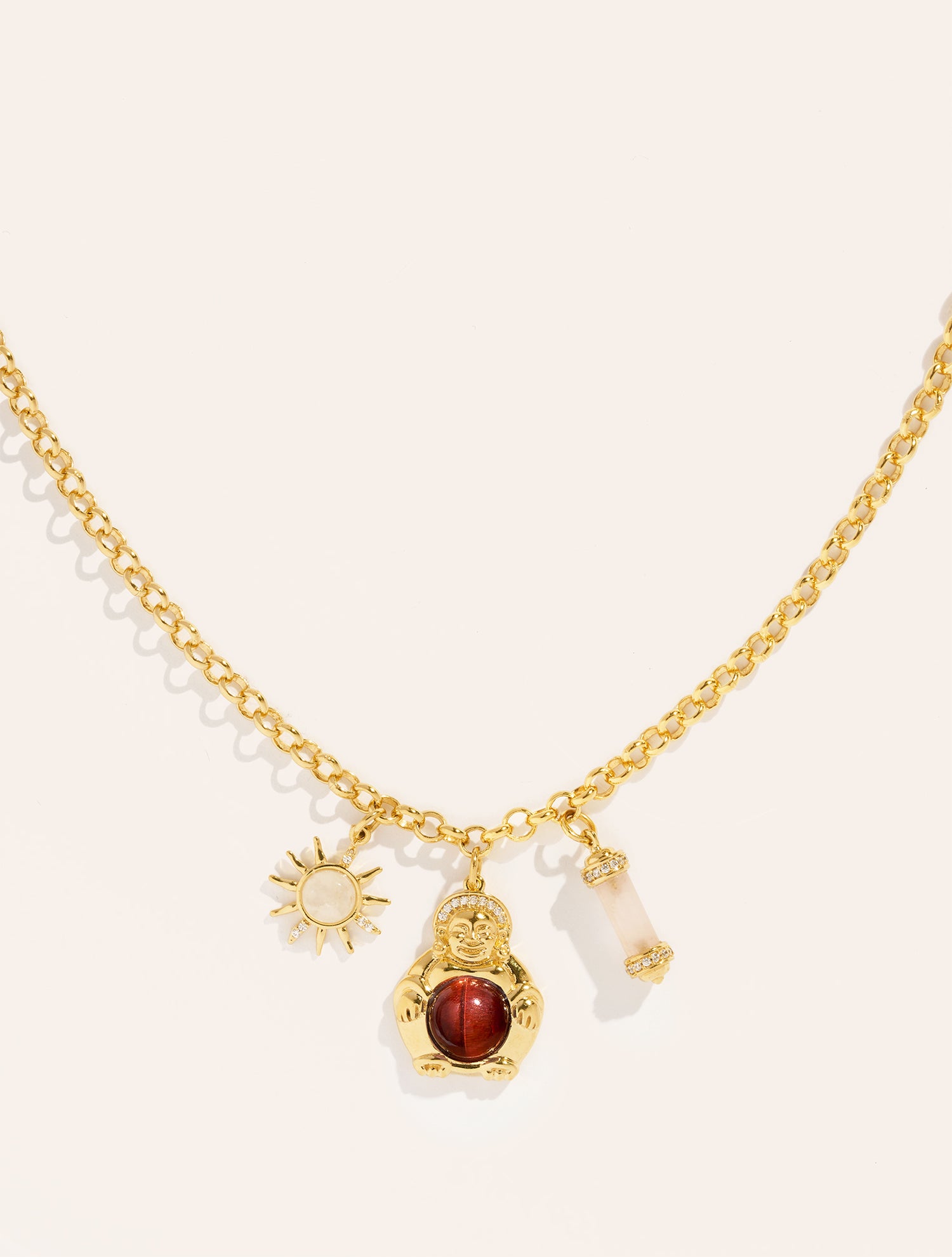 Précommande : Collier L'Amulette Œil de tigre - Karine Le Marchand