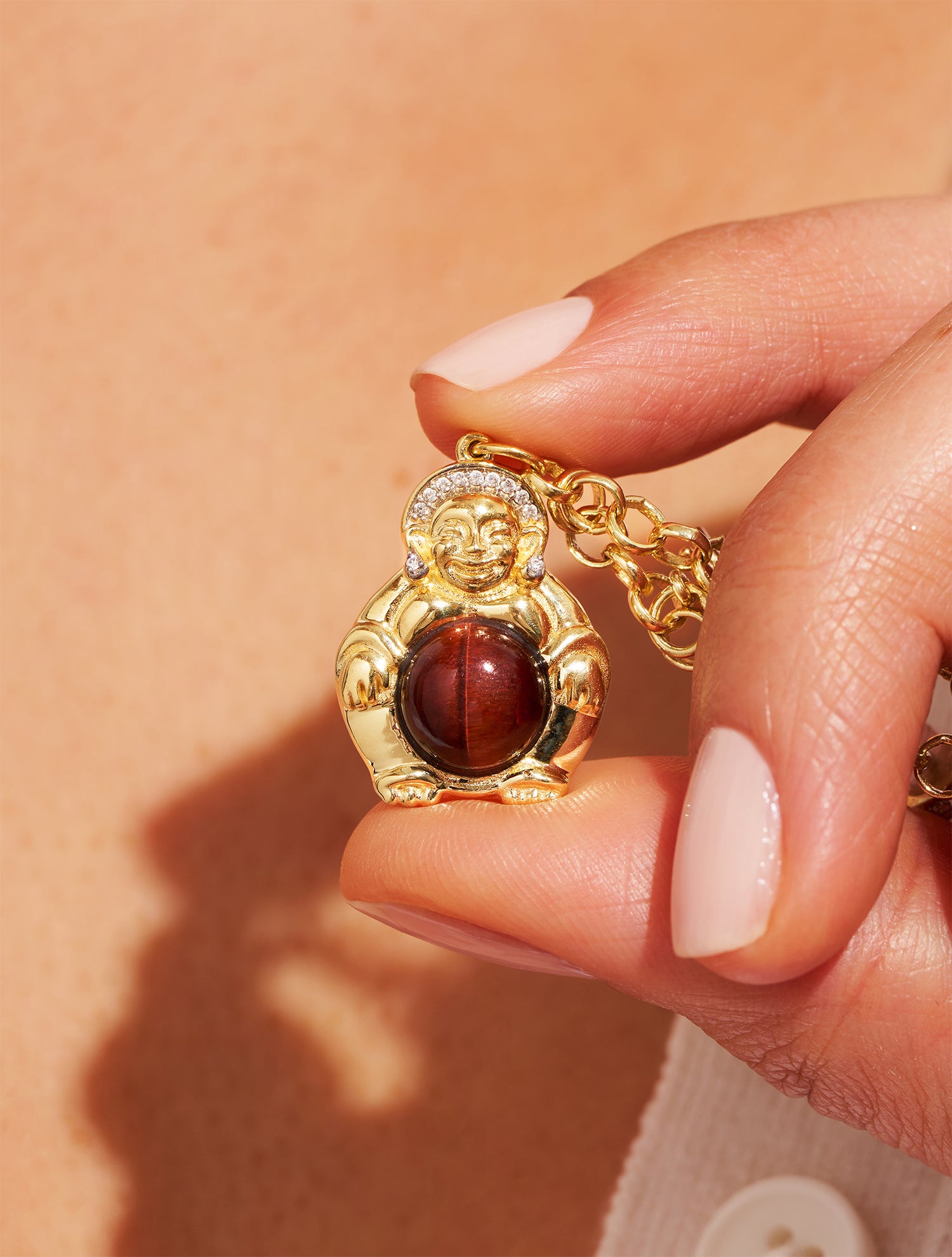 Précommande : Collier L'Amulette Œil de tigre - Karine Le Marchand