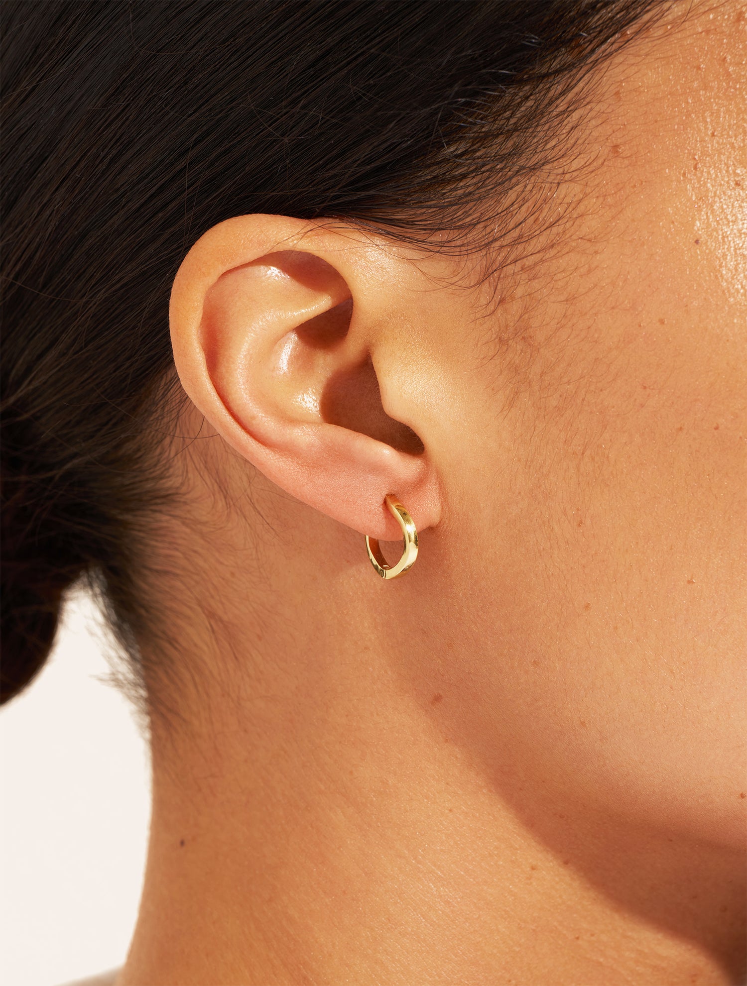 Mini Wave Earrings - Soleil sauvage II