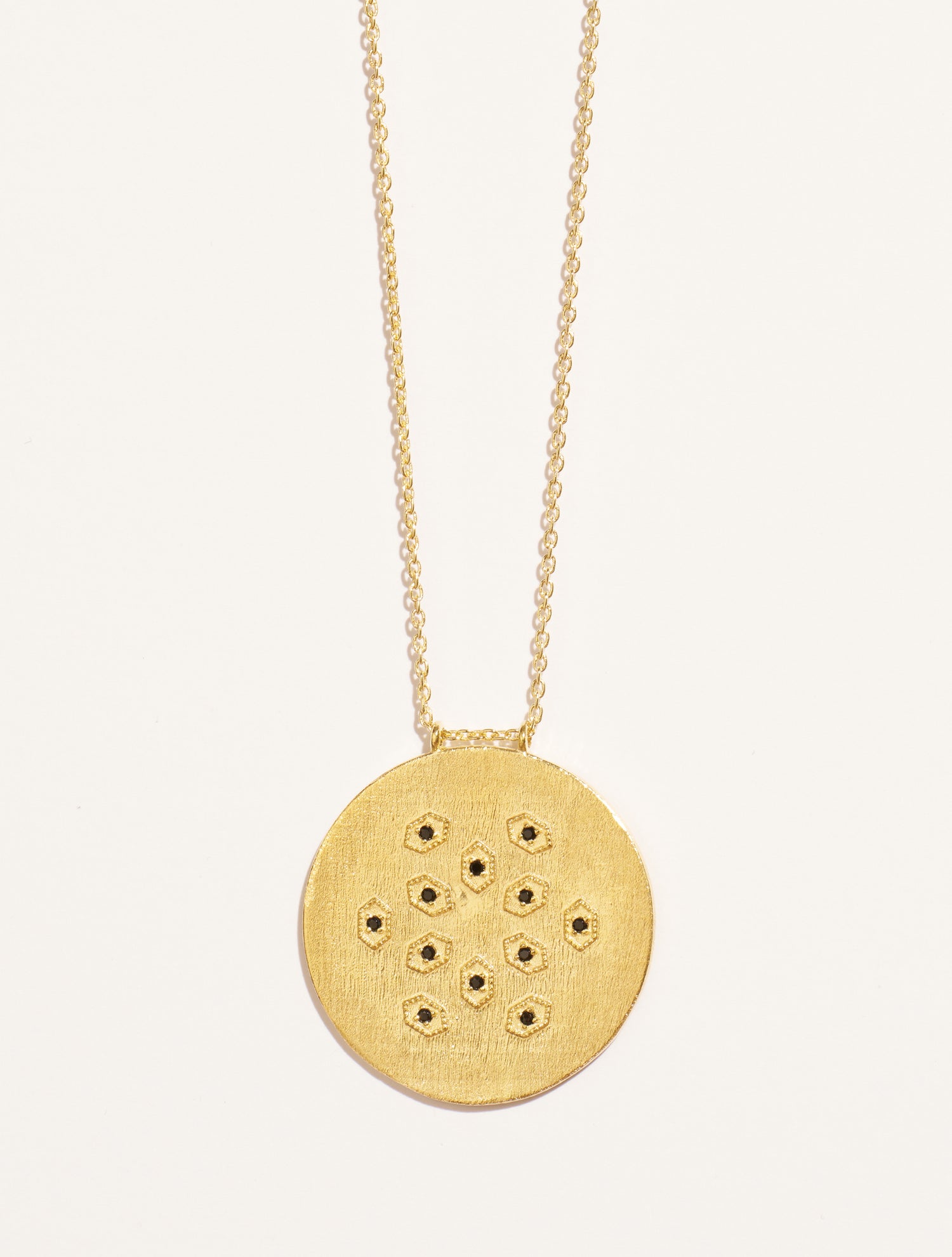 Sautoir Tara - Zircons Noirs