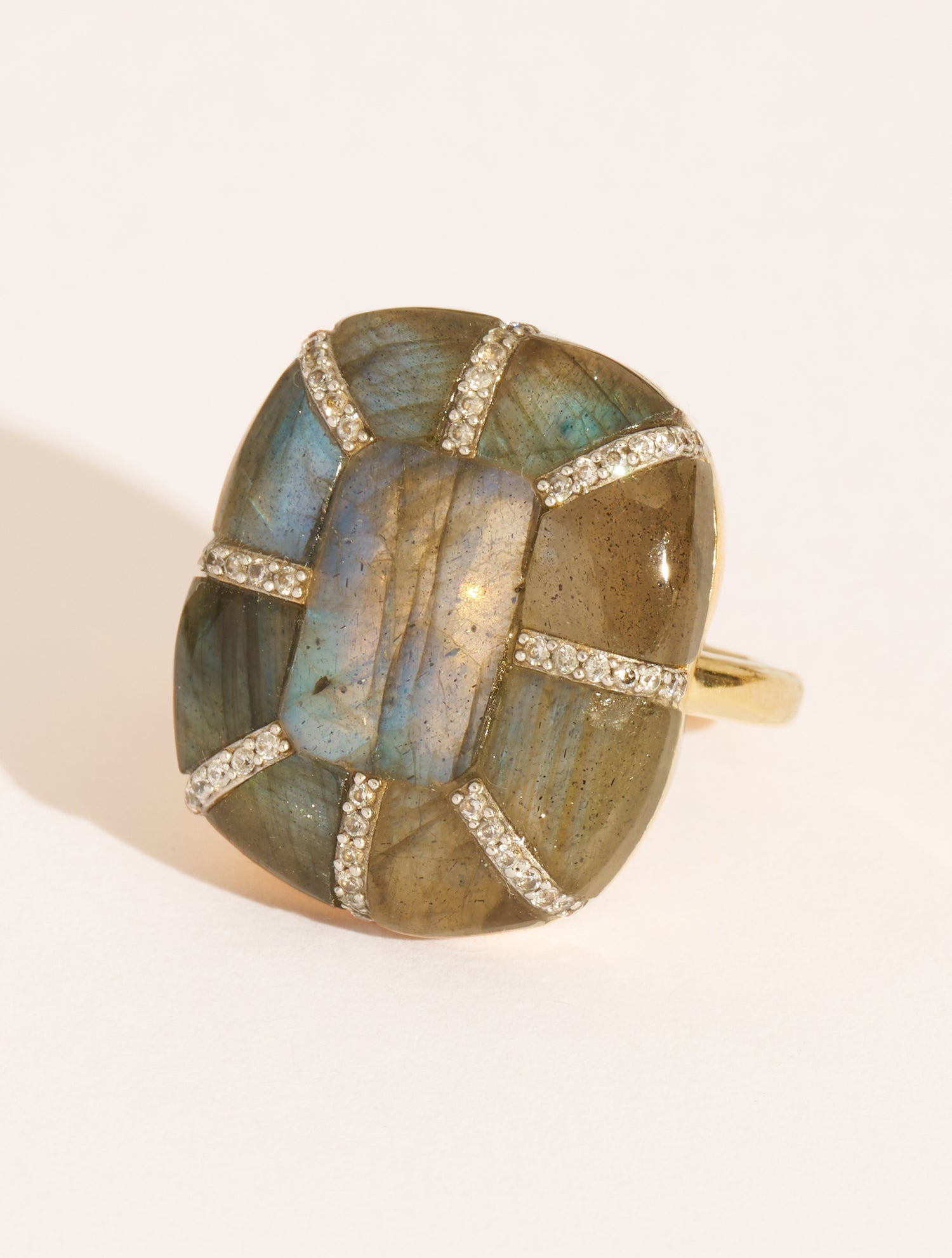 Bague Reem - Labradorite