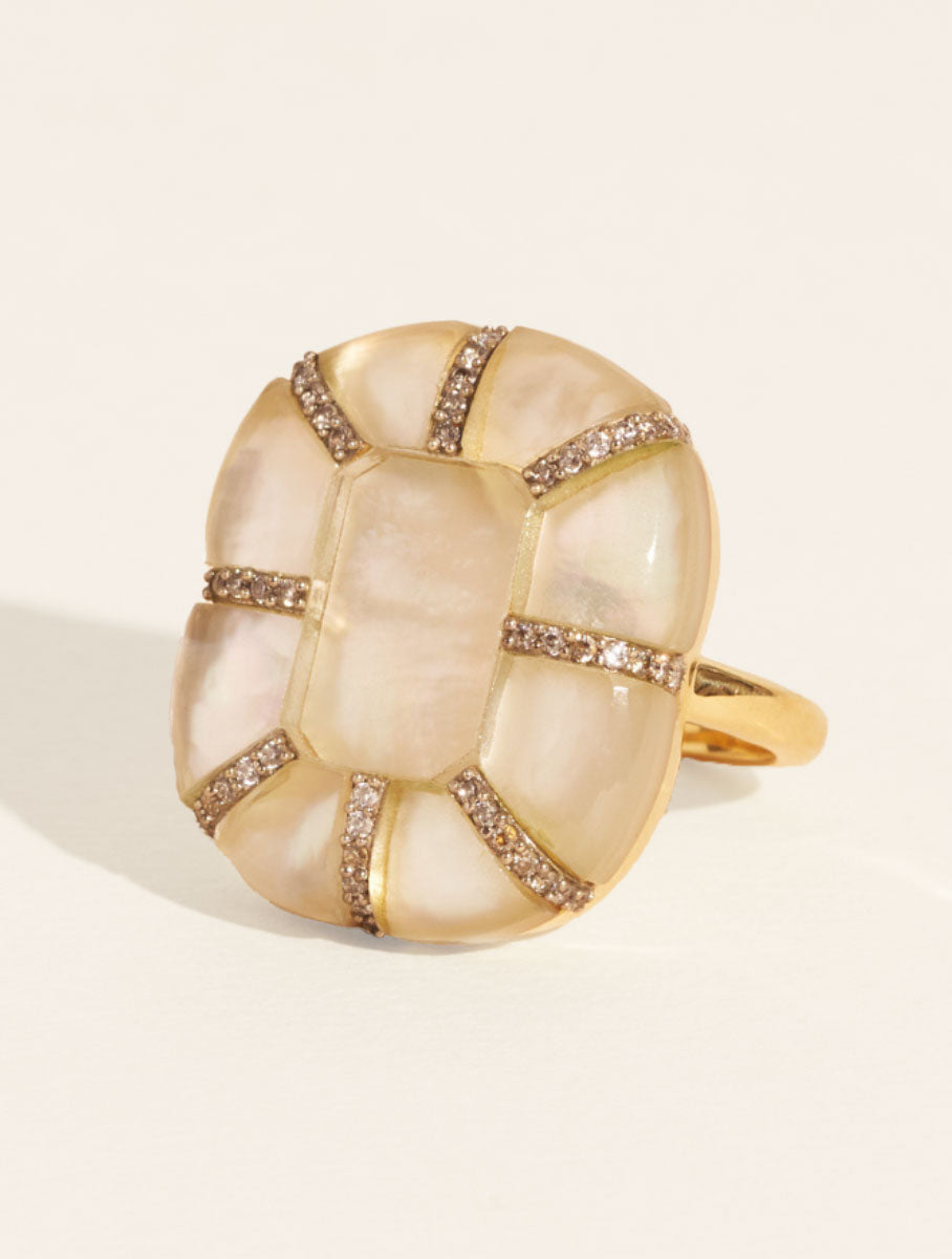 Reem Ring - Mother of Pearl