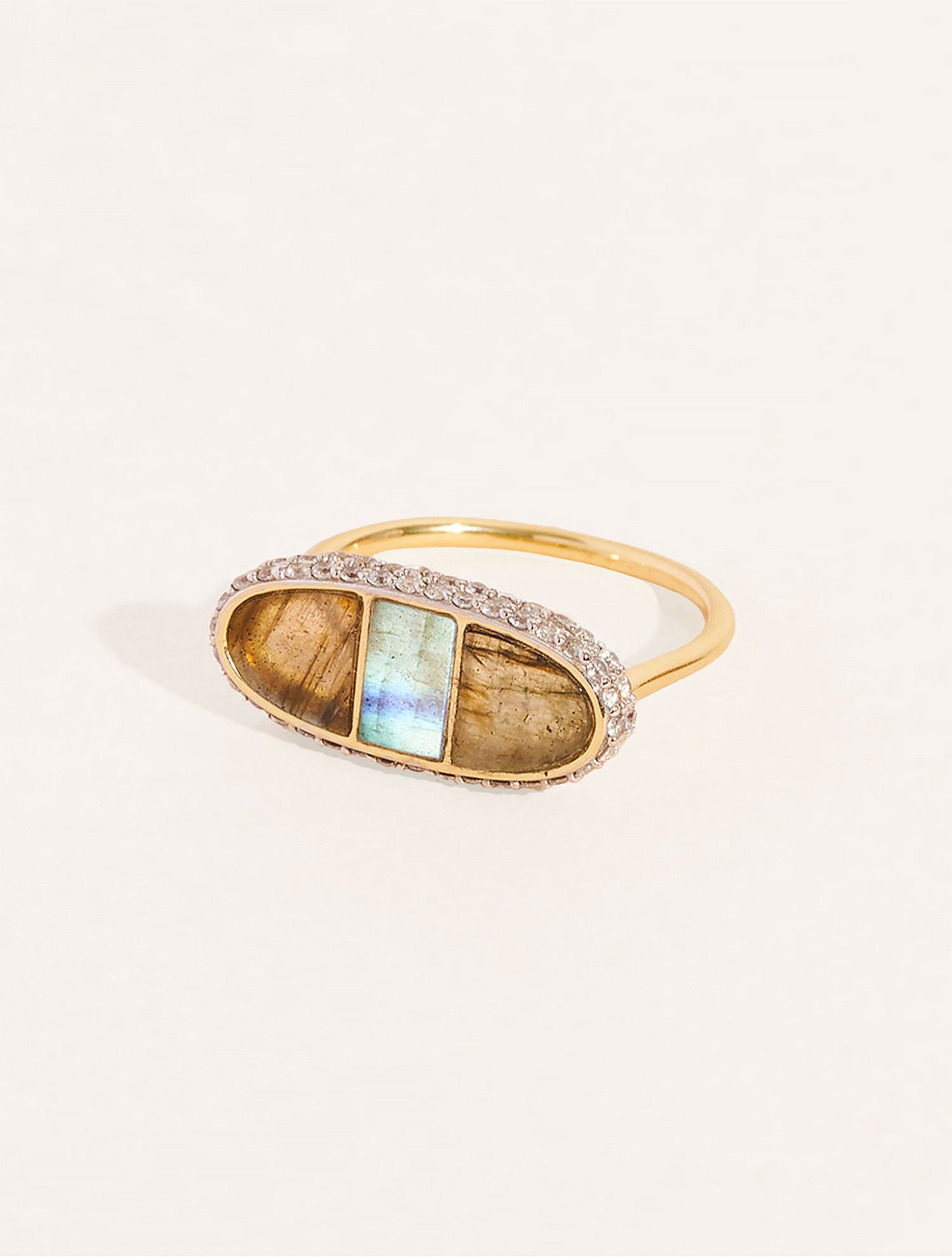 Bague Izy 1 - Labradorite