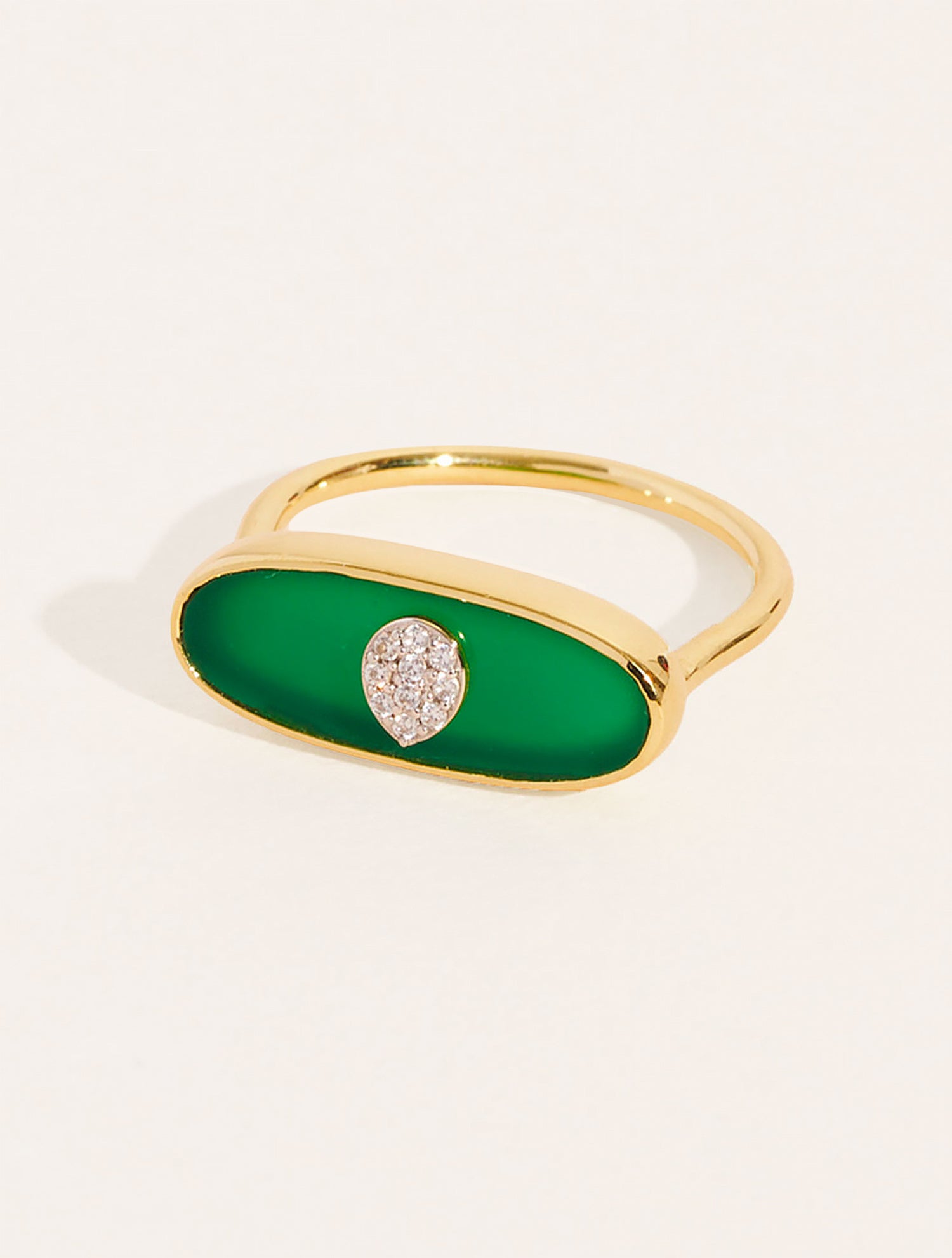 Bague Izy 2 - Onyx Vert