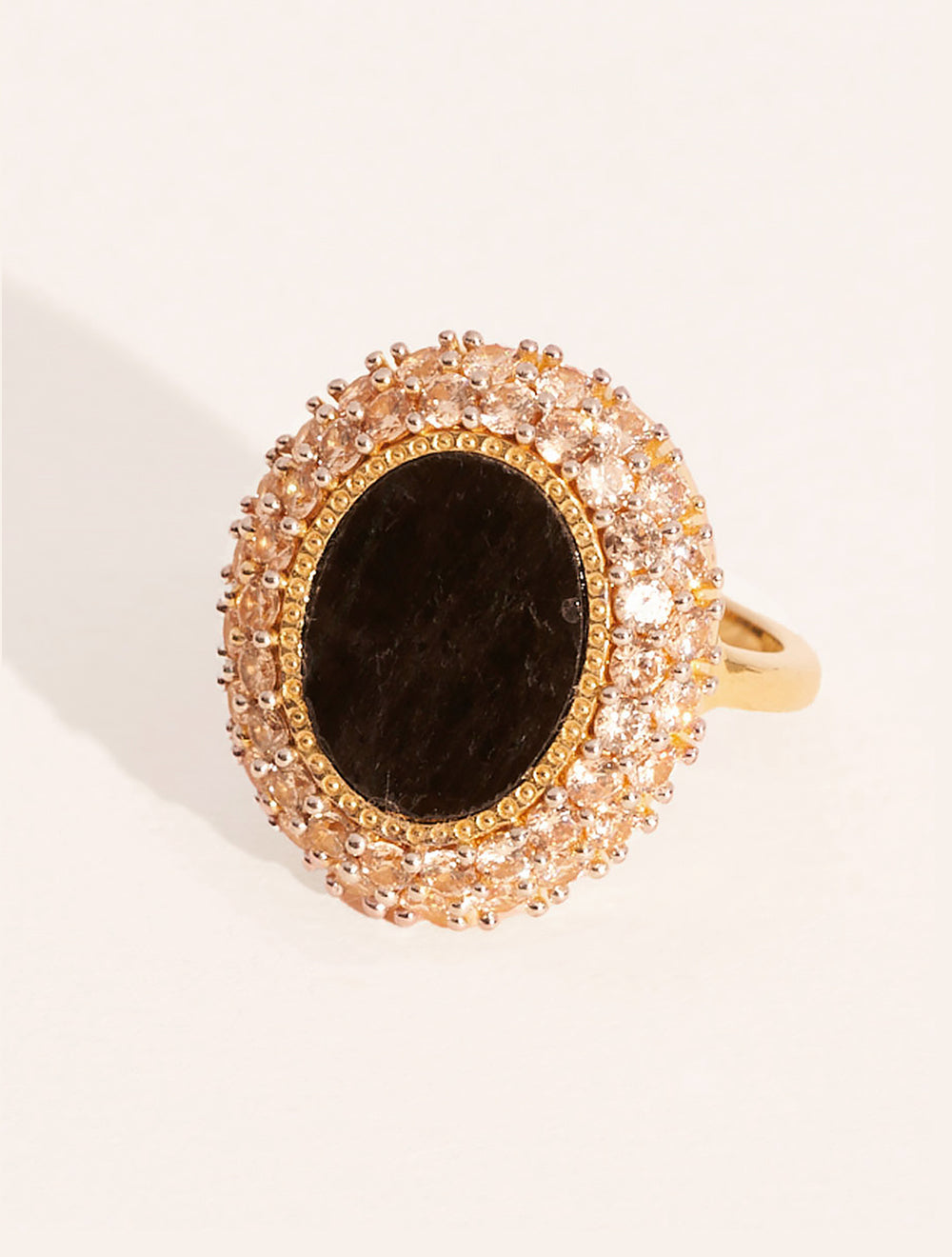 Bague Mirage - Onyx Texturé