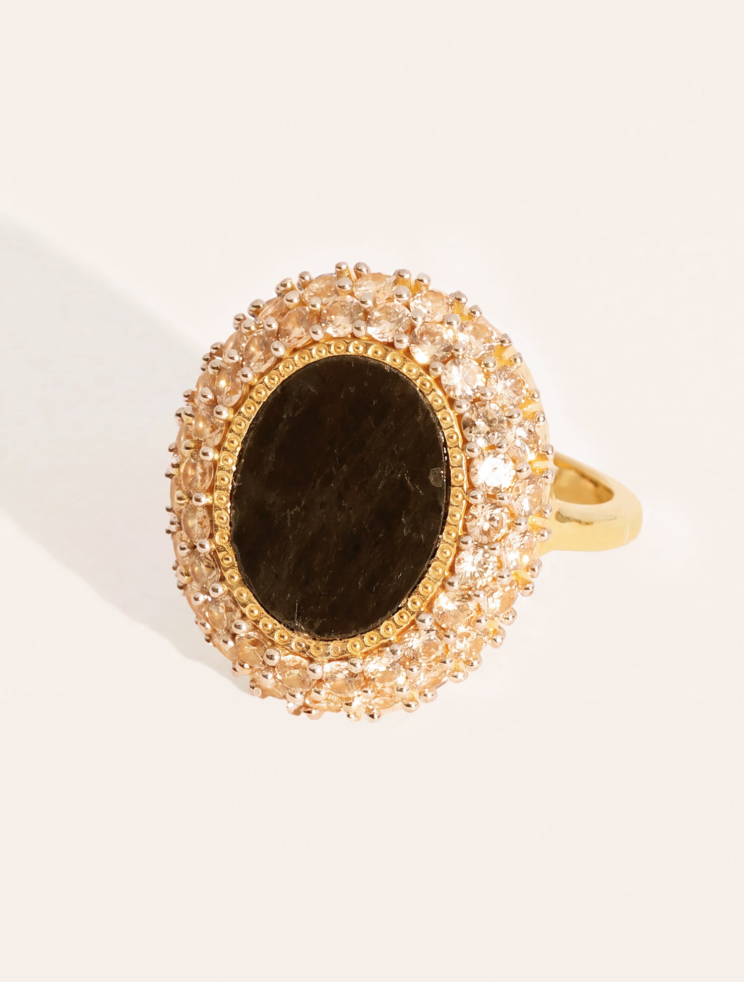 Bague Mirage - Onyx Texturé