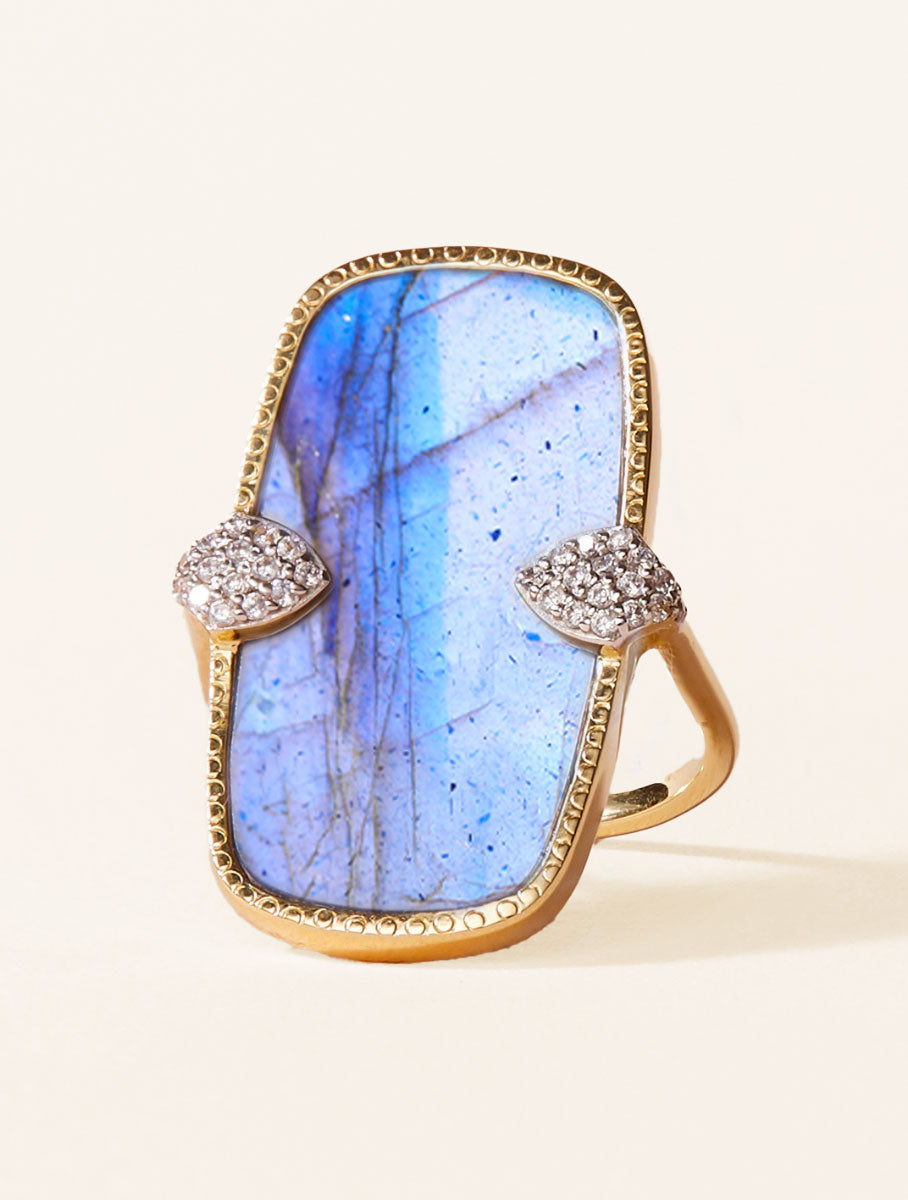 Sangha Ring - Labradorite