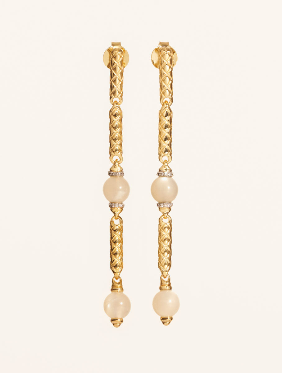 Boucles d'oreilles Oro - Pierre de Lune