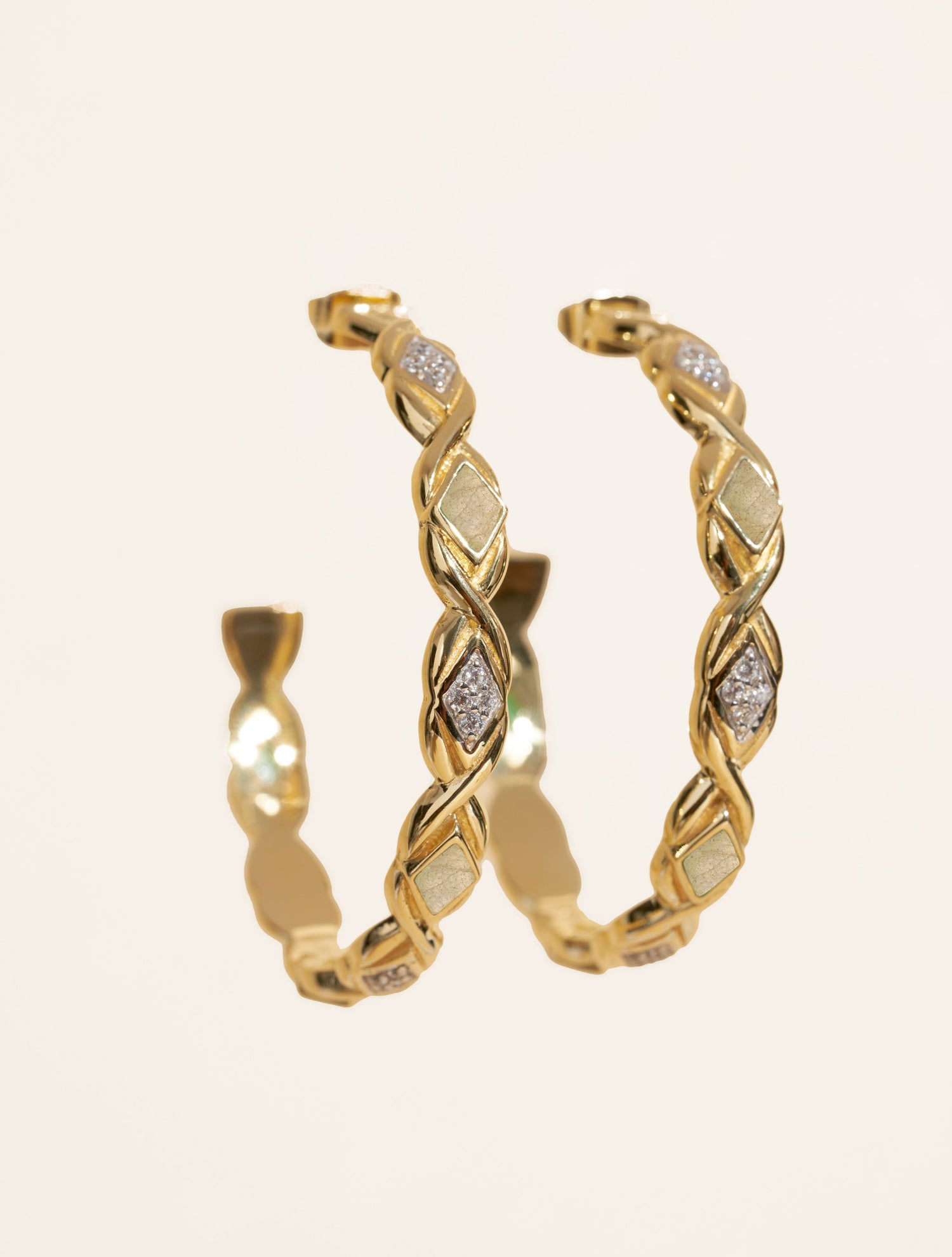 Créoles Sani - Labradorite