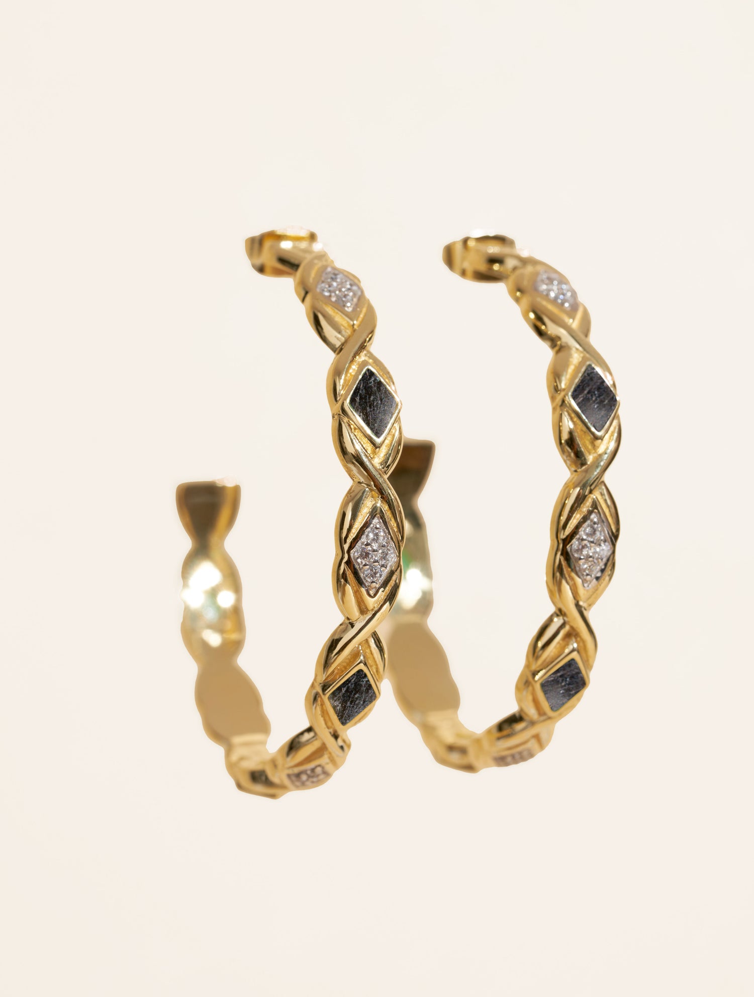 Créoles Sani - Onyx Texturé