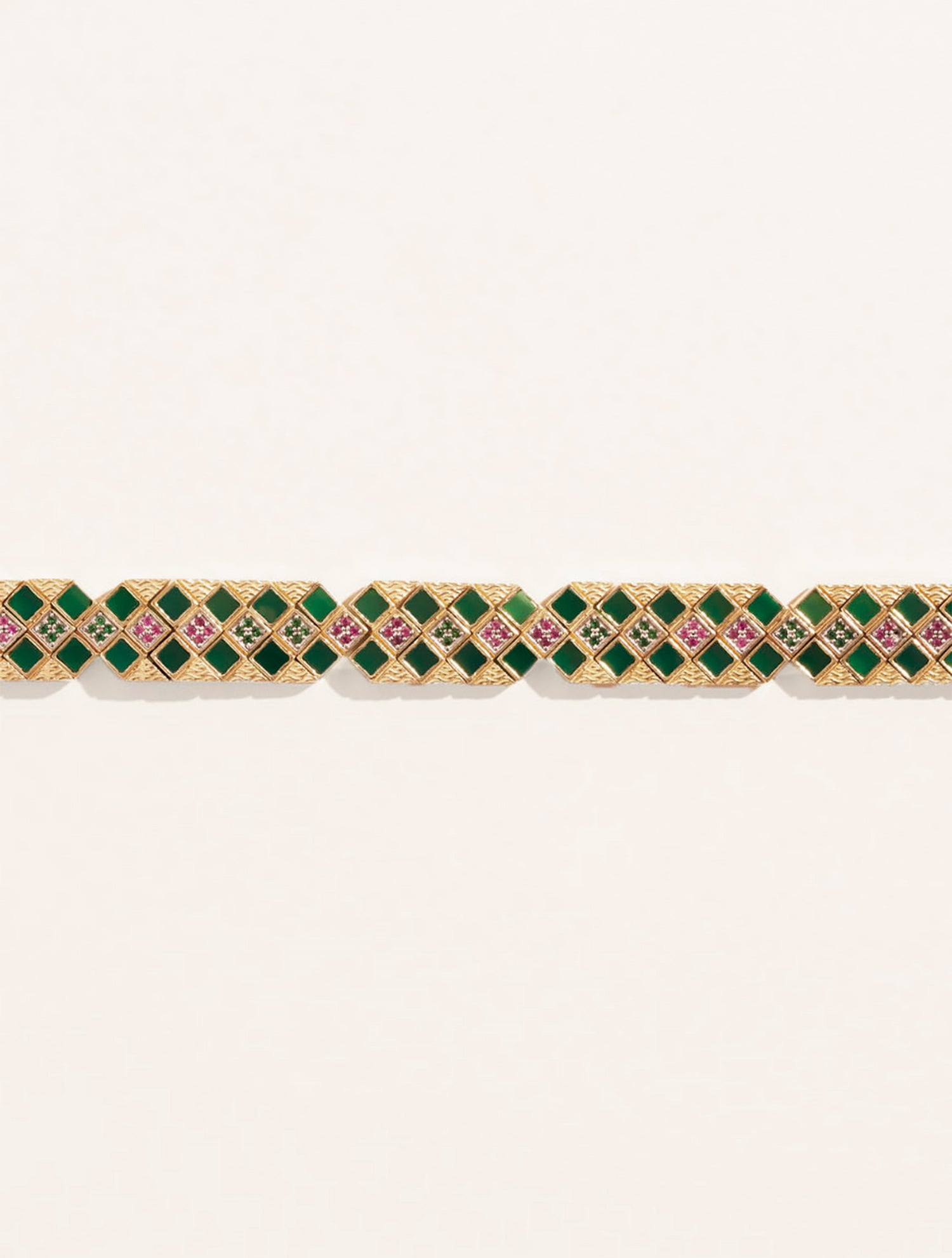 Bracelet Idylle - Onyx Vert