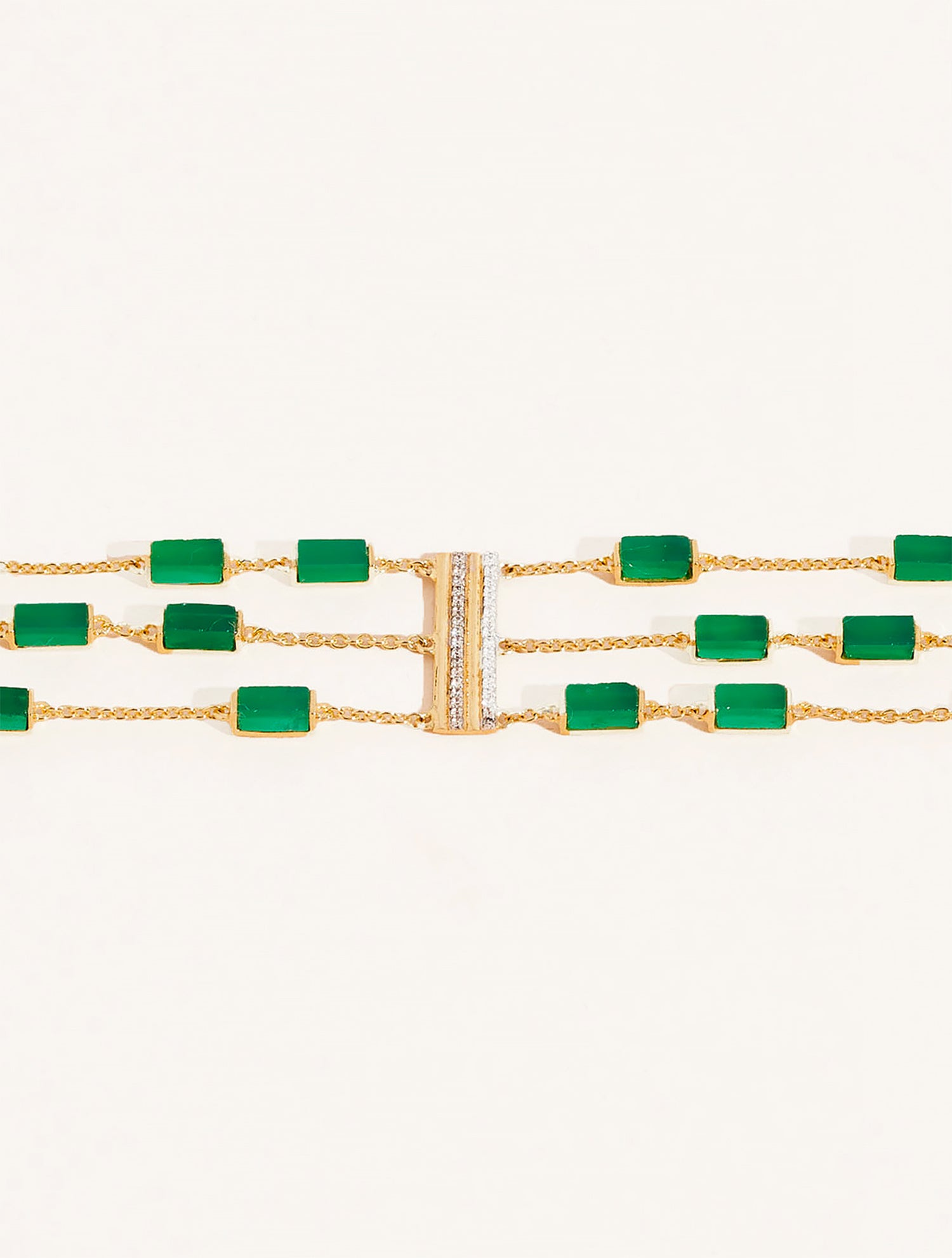 Bracelet Mara - Onyx Vert