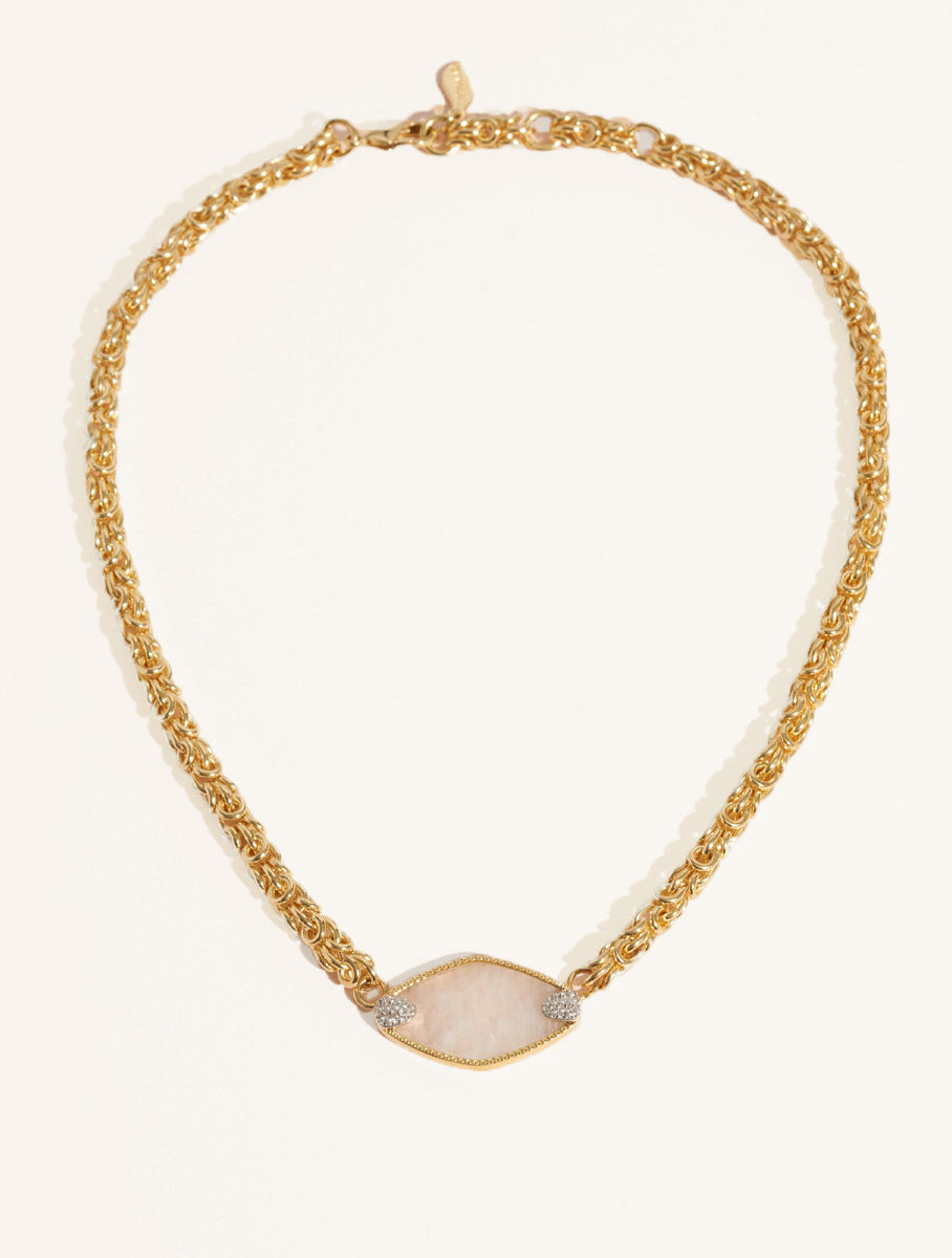 Mayan Necklace - Mother of Pearl