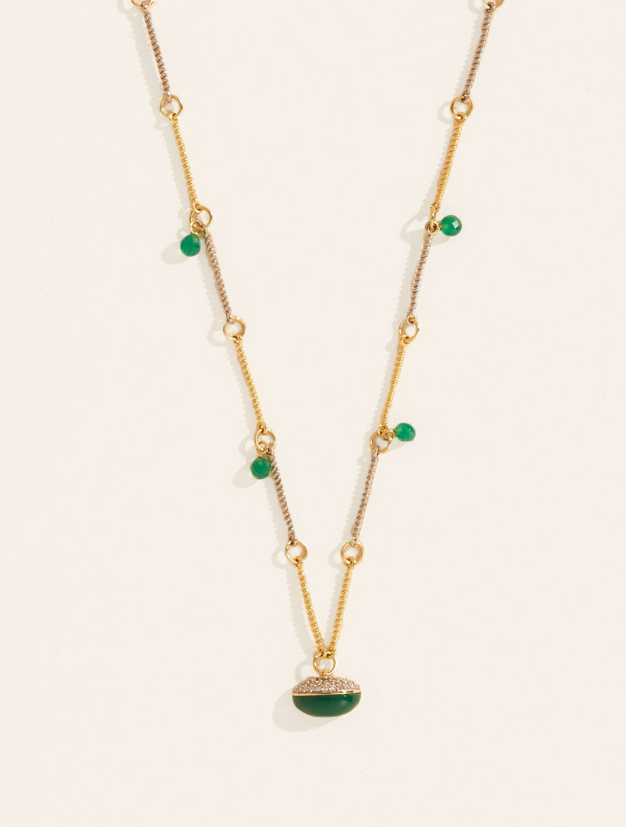 Collier Mirage - Onyx Vert