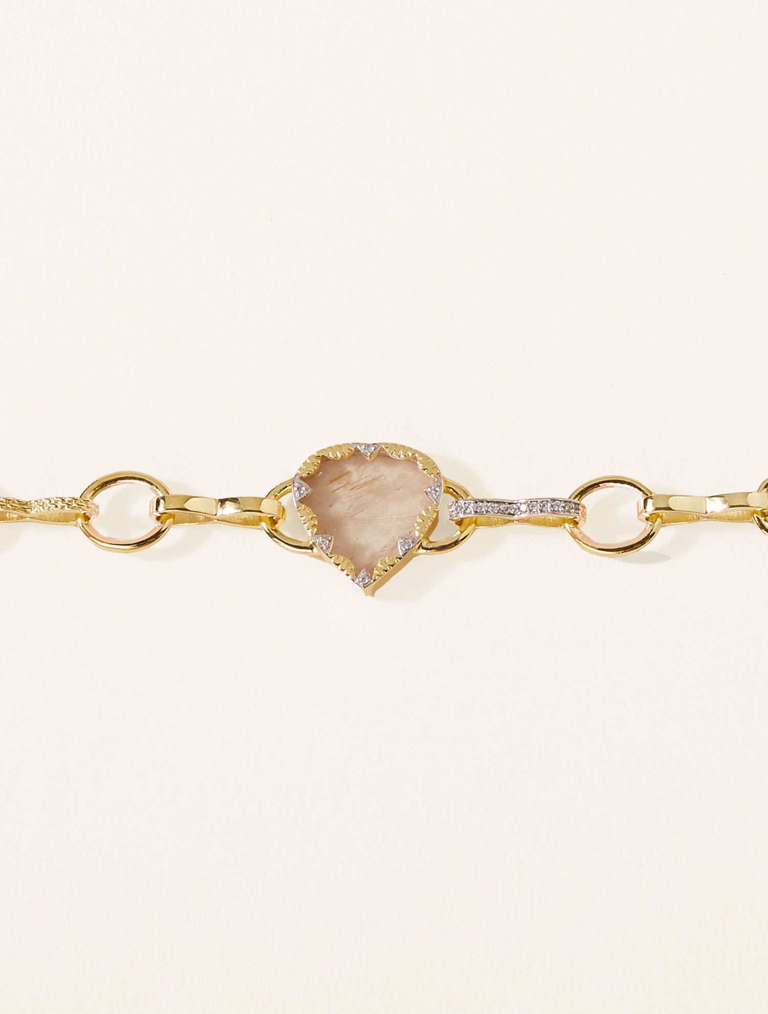 Lima Bracelet - Golden Rutile
