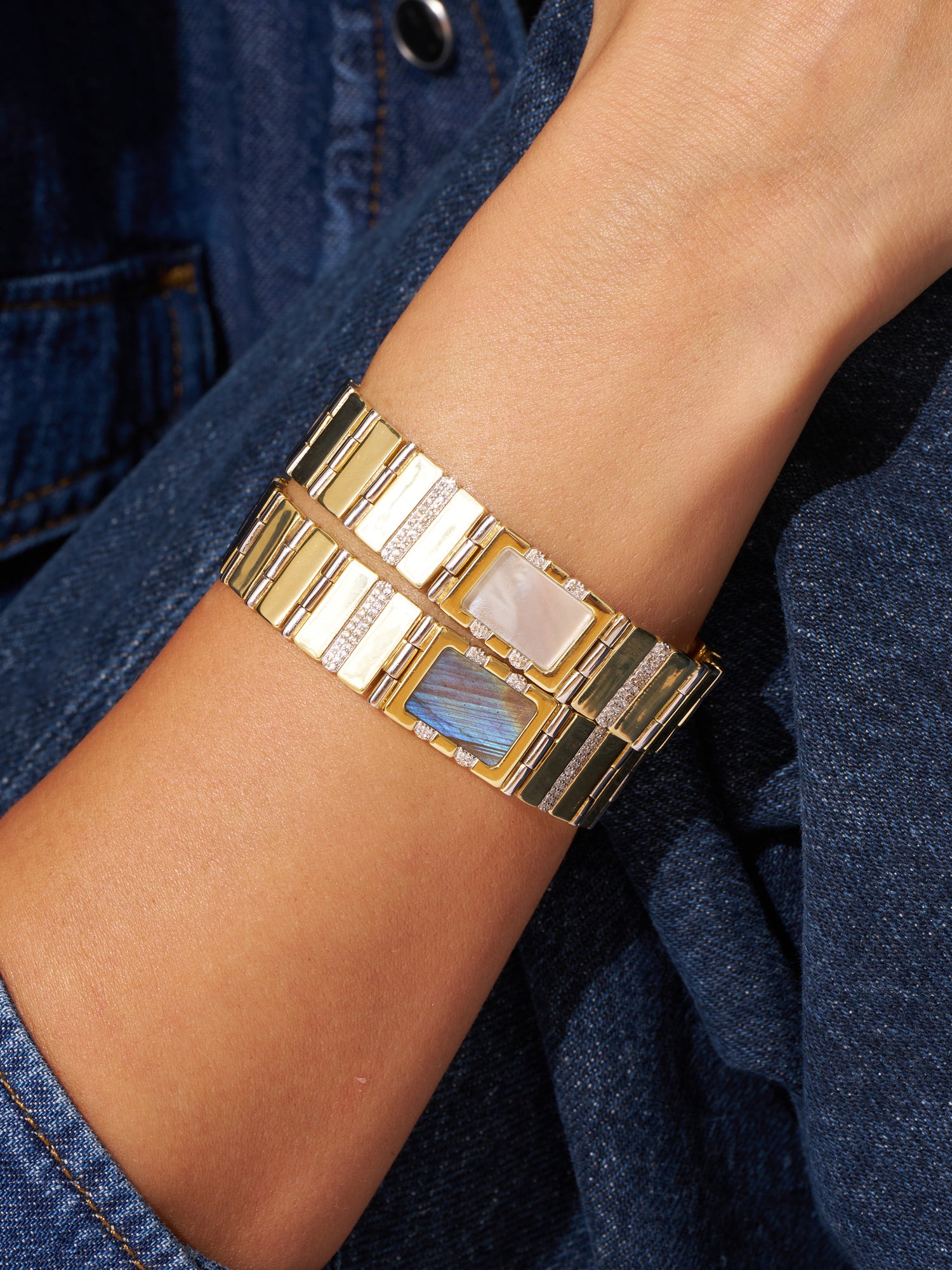 Bracelet Bianca - Labradorite