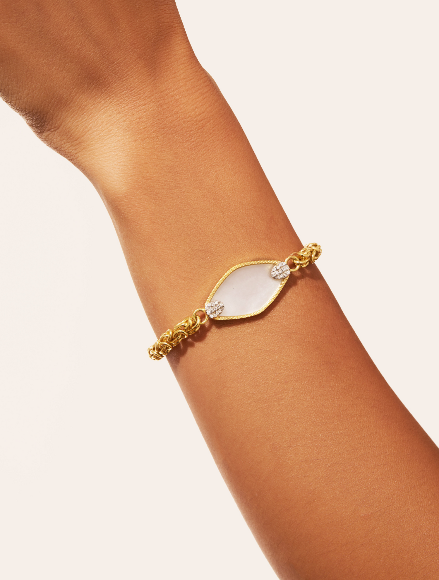 Bracelet Mayan - Nacre