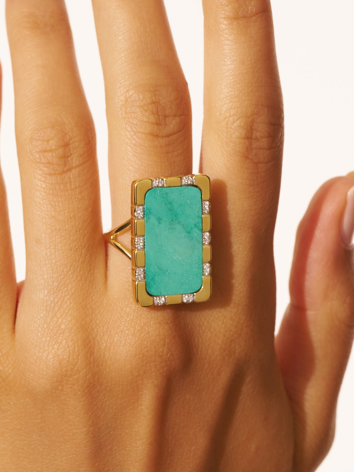 Bianca Ring - Turquoise