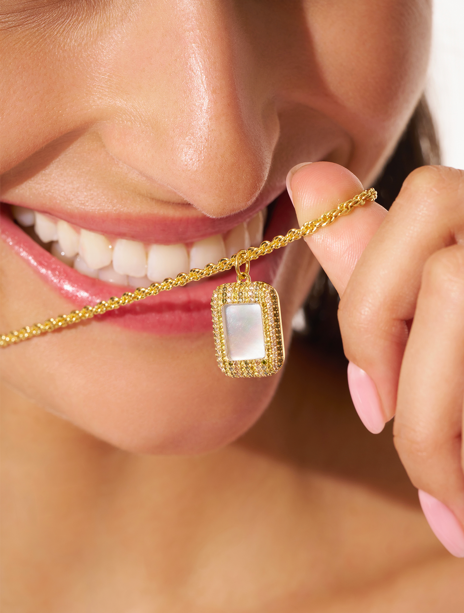 Collier Karma - Nacre