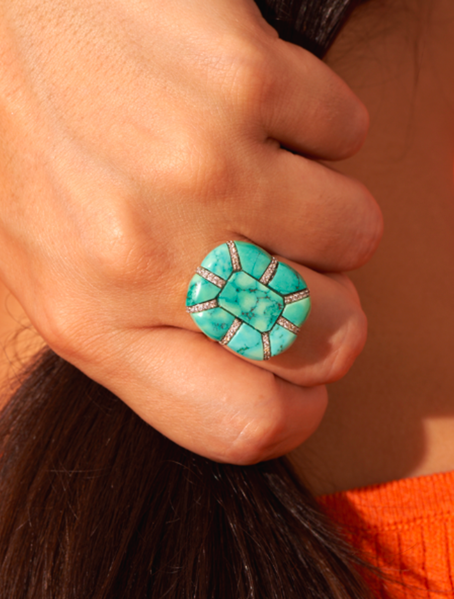 Bague Reem - Turquoise