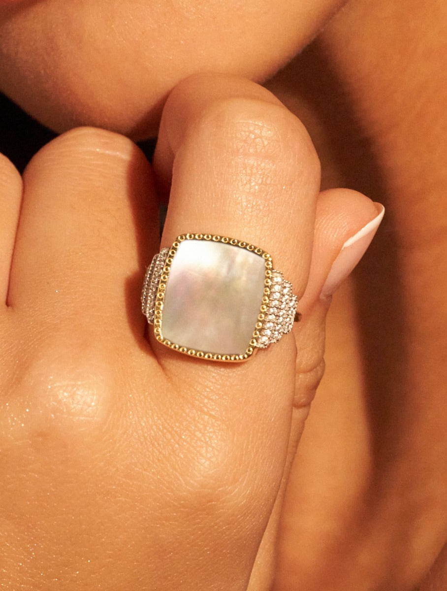 Kara Ring - Mother of Pearl