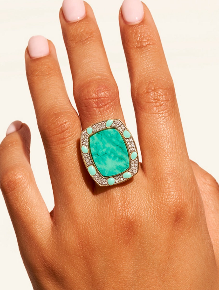 Bague Ranee - Turquoise