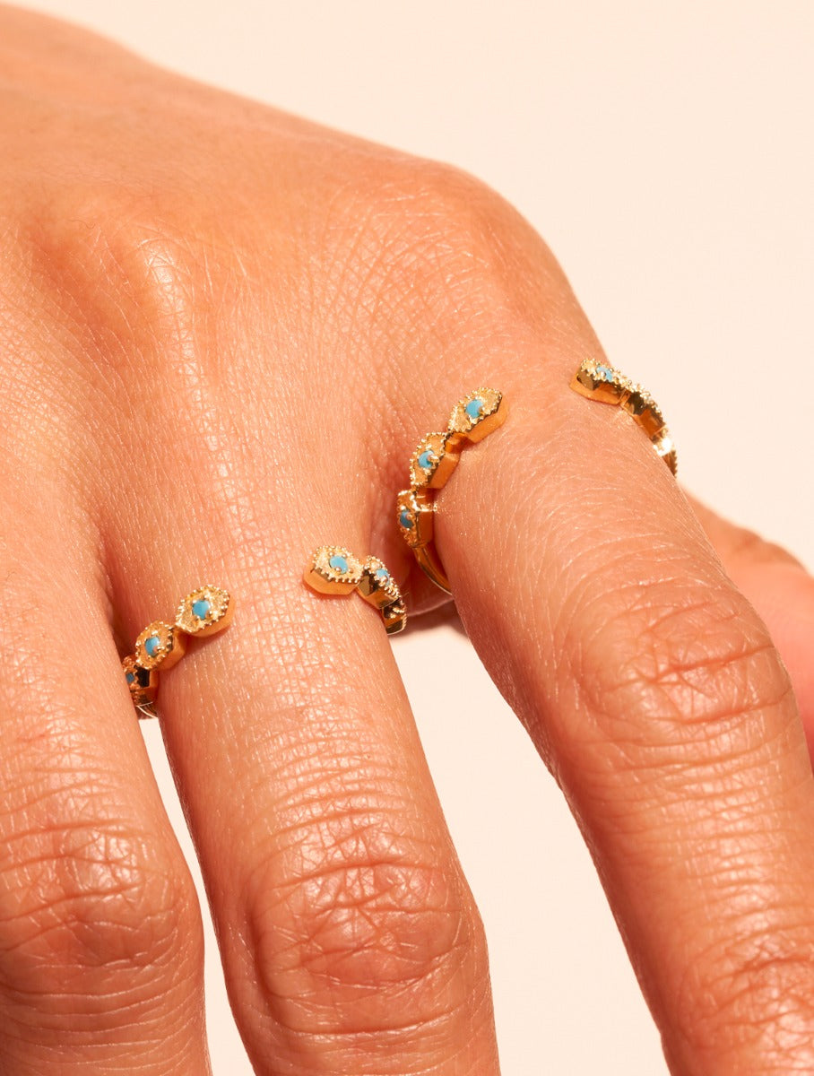 Bague Tara - Turquoise