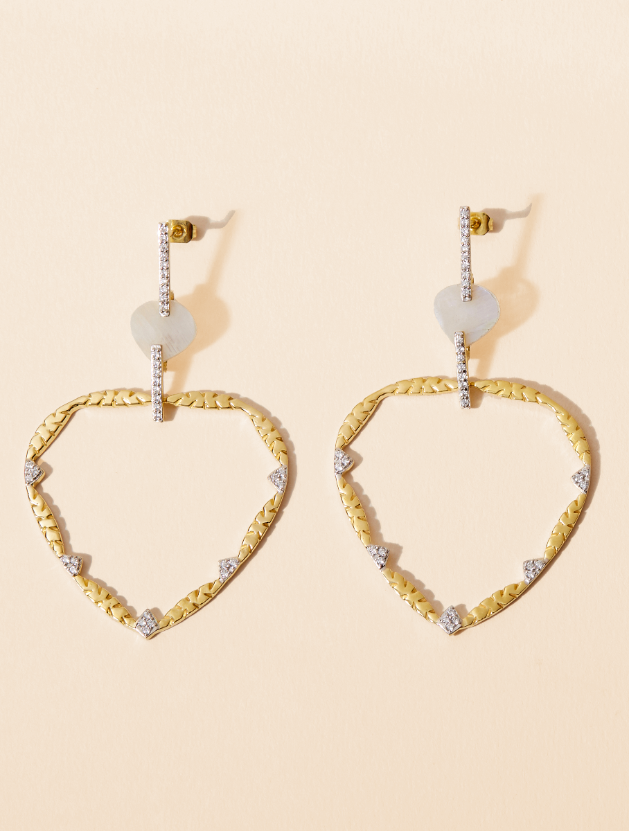 Boucles d'oreilles Lima - Pierre de Lune