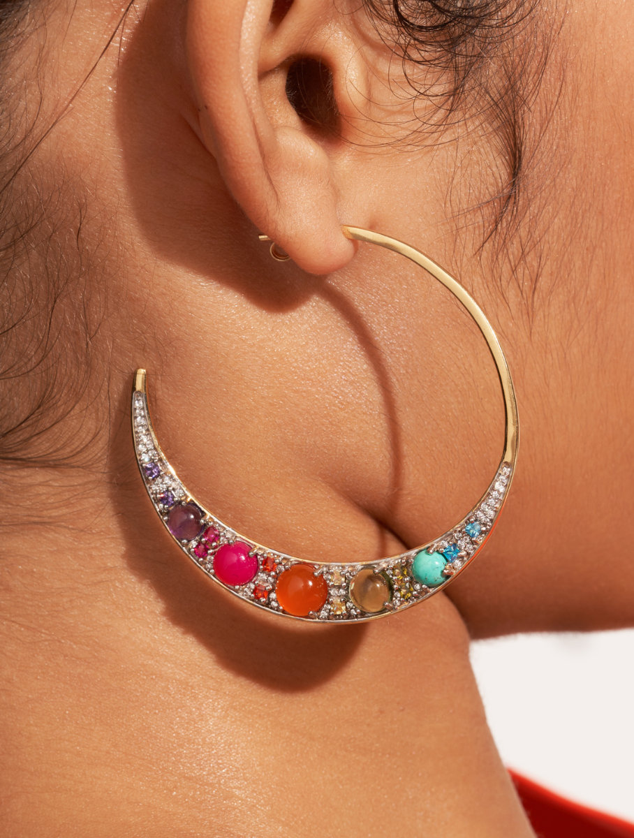 Boucles d'oreilles Mirage - Multi